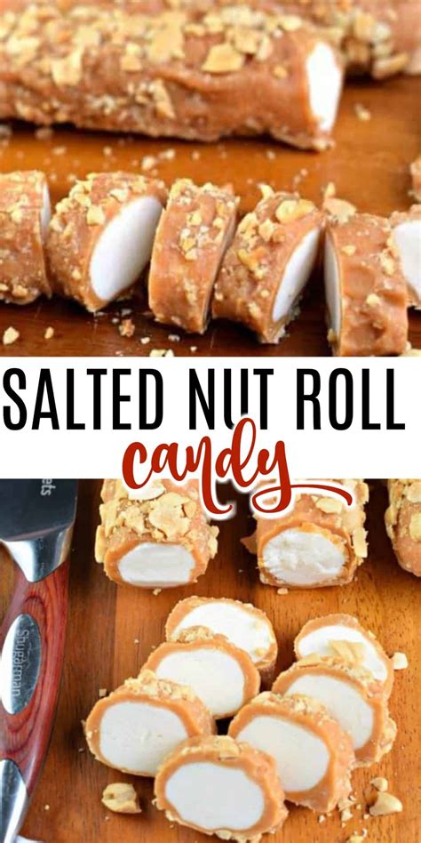salted nut roll candy bar recipe shugary sweets