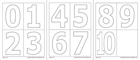 numbers  printable templates coloring pages firstpalettecom template printable