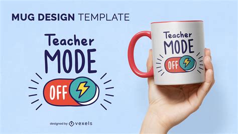 teacher mode  education mug design mug designs mugs design template