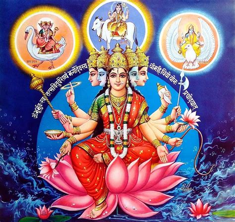 goddess gayatri poster  glitter gayatri devi gayatri mantra