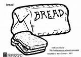 Brot Brood Malvorlage Mie Muerto Educol Educima Conserver Colorier Große Muertos Téléchargez Scarica sketch template