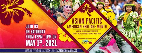 asian pacific american heritage month virtual celebration asian