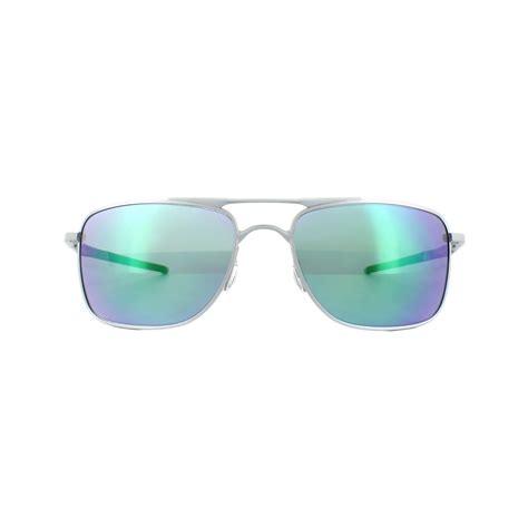 oakley gauge 8 sunglasses oo4124 04 matte lead frame w jade iridium
