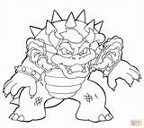 Bowser Coloring Pages Printable Dry Print Jr Airship Drawing Dot Color Popular Template Categories sketch template