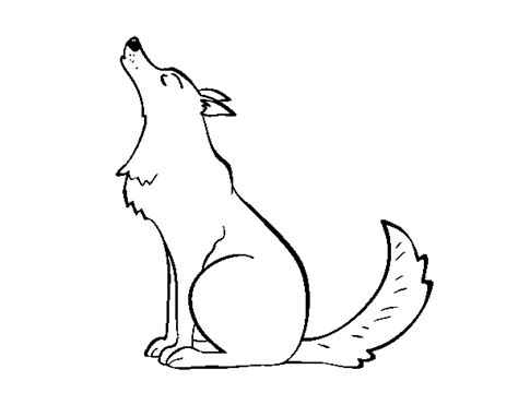 wolf howling coloring page coloringcrewcom