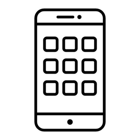mobile application svg png icon symbol  image
