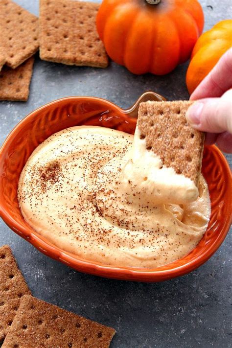pumpkin cheesecake dip recipe sweet and creamy dip that