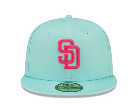 official  era san diego padres mlb city connect teal fifty fitted