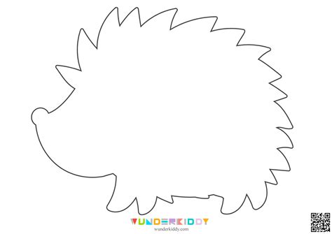 hedgehog outline