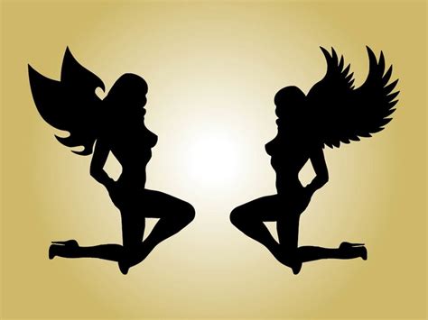 sexy fairies vector art and graphics