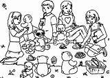 Coloring Pages Family Bear Getcolorings Color sketch template