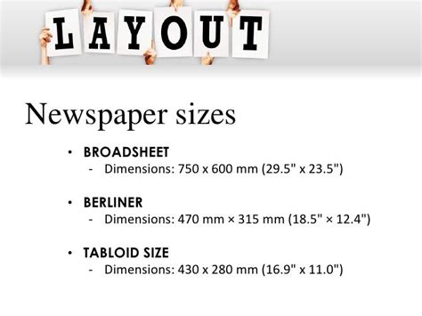 newspaper layouting