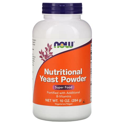 foods nutritional yeast powder  oz   iherb