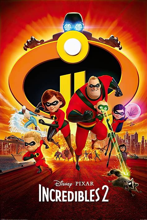 incredibles  disney pixar  poster regular size