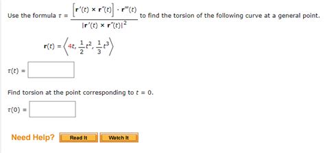 solved use the formula 𝜏