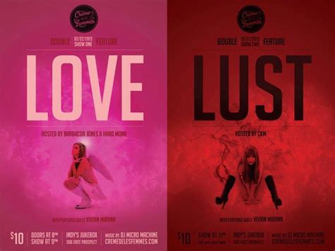 love and lust presented by creme de les femmes miss holly hock