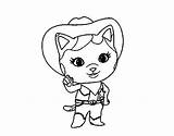 Callie Sheriff Oeste Gatinha Juegos Pintarcolorear Tudodesenhos Colorare Acolore Mogollón Seguro Pasar Gustará Rato sketch template
