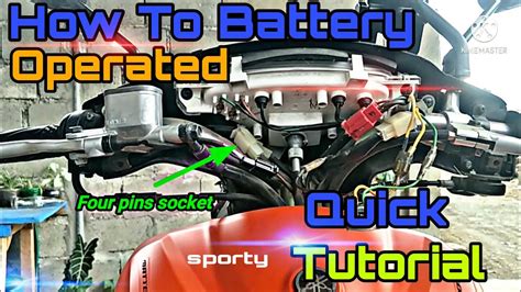 battery operated easy step  step mio sporty youtube