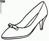 Sapato Schuhe Hochhackige Schleife Schoenen Zapatos Zapato Dekorativen Kleinen Kleurplaten Imagen Hoge Salto Hakken Chaussure Mulher Scarpa Pintar Schoen Sapatos sketch template