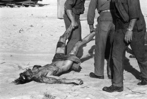 Dead Viet Cong Soldier Photograph Wisconsin Historical
