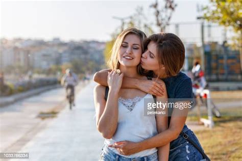lesbian kiss photos and premium high res pictures getty images