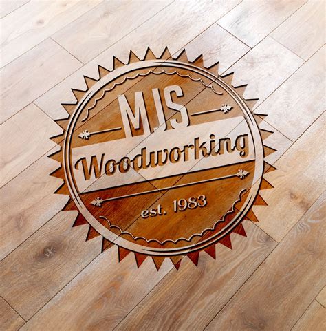 woodworking logo design  sense  typography pinterest