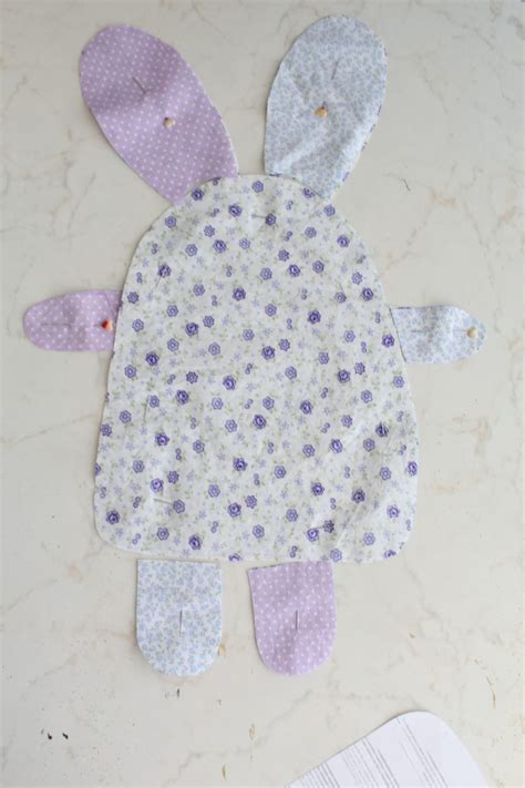 bunny sewing pattern easter gift idea easy peasy creative ideas