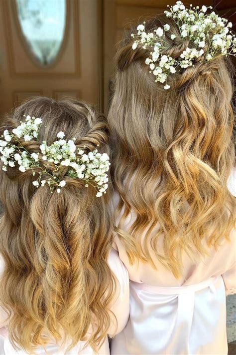 30 Best Flower Girl Hairstyles For Long And Short Hair Kapsel