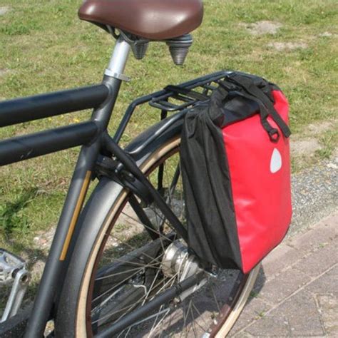bolcom fiets afpaktas fietstas enkel bagagedrager fietstas rood