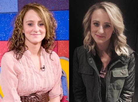 leah messer from teen mom stars then and now e news