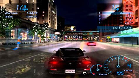 Need For Speed Underground 1 Gameplay Pc Max Settings Youtube