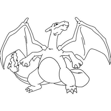 awesome drawing  charizard coloring page netart