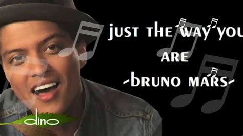 bruno mars just the way you are lyrics youtube