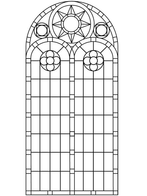 stained glass coloring pages  printable coloring pages  kids