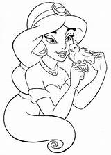 Aladdin Kids Princesses Colouring Drawings Aladin Princes sketch template