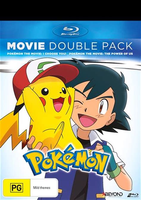 Buy Pokemon I Choose You The Power Of Us Double Pack On Blu Ray