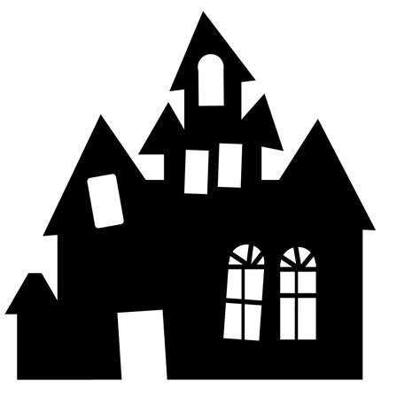 hauntedhousesilhouette crazy  projects