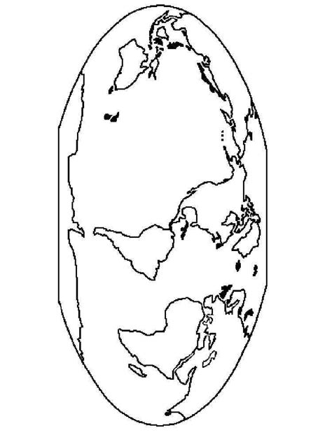 earth coloring pages