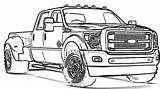 Ford Truck Lifted Coloring Pages Trucks Sport Trac F450 Chevy Colouring Cars Old Dodge Pickup Color Diesel Sketch Super Adult sketch template