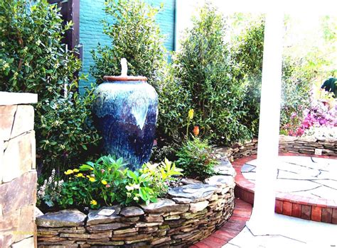 perfect outdoor water feature vase decorative vase ideas