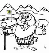 Golf Coloring Pages Printable Popular Coloringhome sketch template