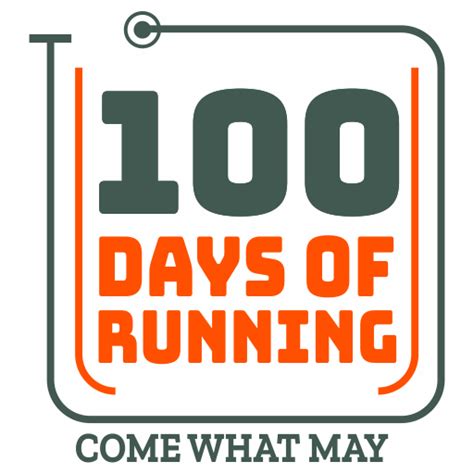 join the 100 days of running challenge hdor run and ride