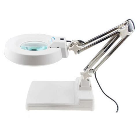 10x 220v magnifier lamp light magnifier desktop optical magnifier glass
