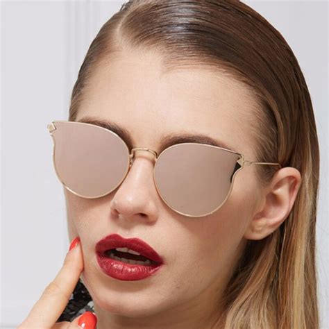 2018 italy famous luxury brand designer cat eye women sunglasses new