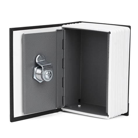 lyumo mini simulation book safe storage box money cash jewelry security