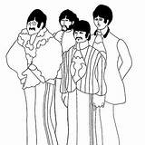 Submarine Beatles Sing Yellowsubmarine sketch template