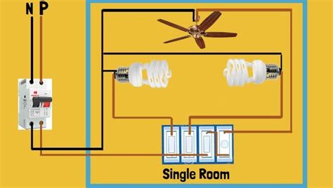 single room electrical wiring diagram electrical switch board wiring house wiring
