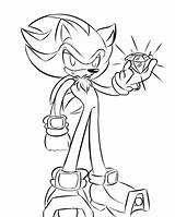 Shadow Hedgehog Coloring Pages Silver Printable Color Colorings Getcolorings Print Getdrawings sketch template