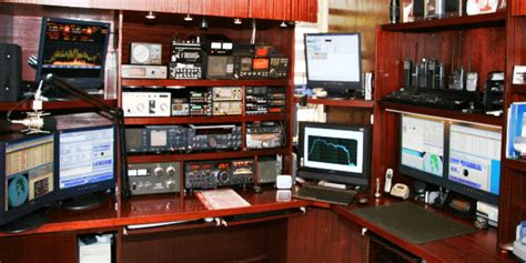 Elements Of Amateur Radio Station Ham Shack