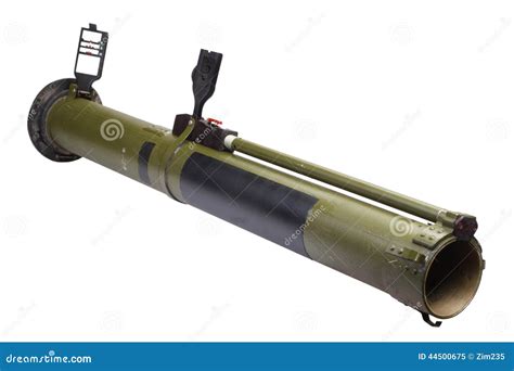 anti tank rocket propelled grenade launcher rpg  stock image image  aiming launcher